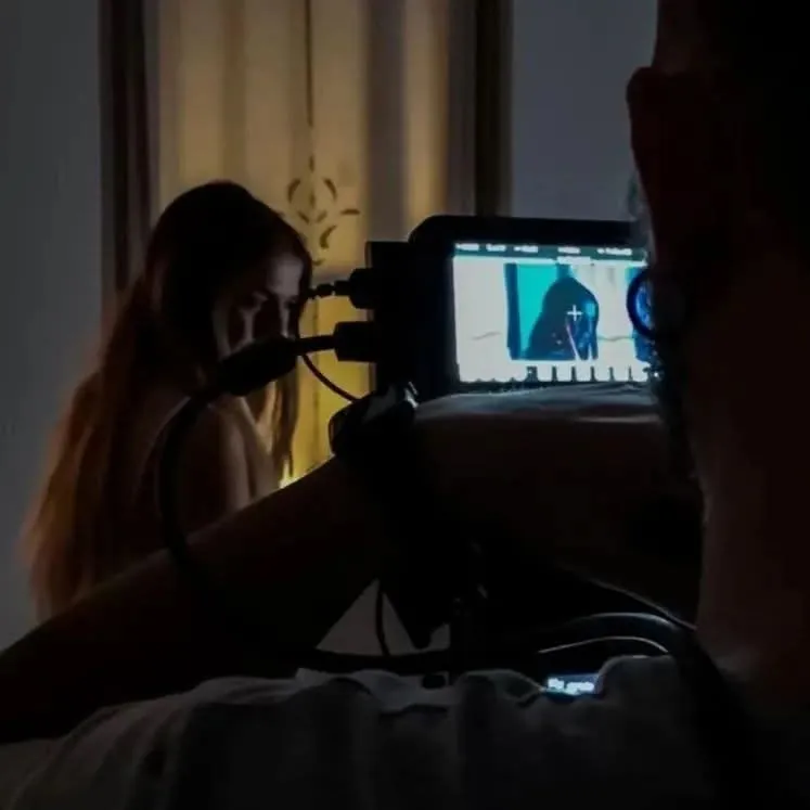 Dietro le quinte sul set